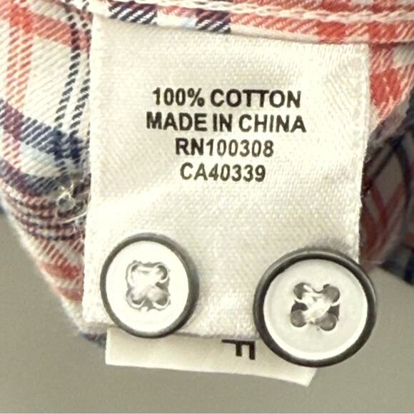 Peter Miller Men’s 100% Cotton Plaid Long Sleeve Lightweight Shirt 2024 Size XL - Picture 8 of 11